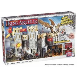 MEGA BLOKS 96121 non  LÂU ĐÀI bộ đồ chơi xếp lắp ráp ghép mô hình Movie & Game BATTLE ACTION CASTLE Phim Và Trò Chơi 546 khối