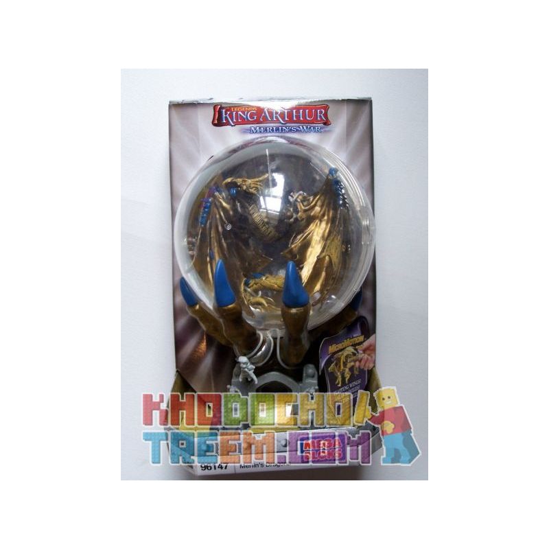 MEGA BLOKS 96147 non  RỒNG AURELIDOR CỦA MEILIN bộ đồ chơi xếp lắp ráp ghép mô hình Movie & Game Phim Và Trò Chơi 13 khối