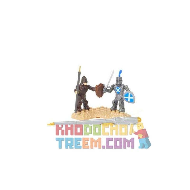 MEGA BLOKS 96103 non  SIR GAHRIS VÀ LCP bộ đồ chơi xếp lắp ráp ghép mô hình Movie & Game SIR GAHERIS & LCP Phim Và Trò Chơi 8 khối