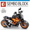 SEMBO 701124 non  KTMR2R 390 BỞI. bộ đồ chơi xếp lắp ráp ghép mô hình Motorcycle Motorbike KTM 390 DUKE Xe Hai Bánh 214 khối