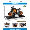 SEMBO 701124 non  KTMR2R 390 BỞI. bộ đồ chơi xếp lắp ráp ghép mô hình Motorcycle Motorbike KTM 390 DUKE Xe Hai Bánh 214 khối