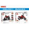 SEMBO 701123 non  BENOLI TNT135. bộ đồ chơi xếp lắp ráp ghép mô hình Motorcycle Motorbike BENELLI TNT135 Xe Hai Bánh 235 khối