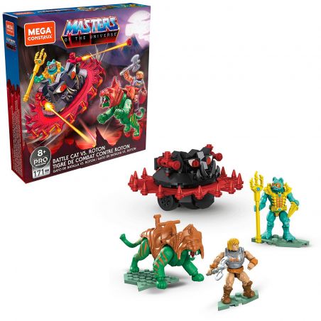 MEGA BLOKS GPH23 non  BATTLE CAT VS. ROTON. bộ đồ chơi xếp lắp ráp ghép mô hình Movie & Game Phim Và Trò Chơi 171 khối