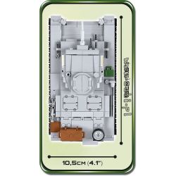 COBI 2523 non  LOẠI 3 XE TĂNG bộ đồ chơi xếp lắp ráp ghép mô hình Military Army PANZER III AUSF.E Quân Sự Bộ Đội 470 khối