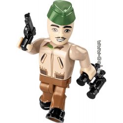 COBI CHARACTER BUILDING 2536 COBI-2536 COBI2536 non  TÀU SÂN BAY BỌC THÉP NỬA ĐƯỜNG M3 bộ đồ chơi xếp lắp ráp ghép mô hình Military Army M3 HALF - TRACK /ARMORED PERSONAL CARRIER/ Quân Sự Bộ Đội 580 khối