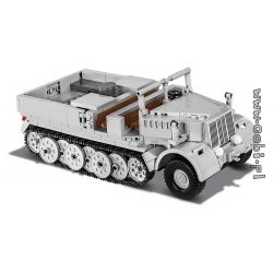 COBI 2522 non  XE BÁN TẢI SDKFZ 9 bộ đồ chơi xếp lắp ráp ghép mô hình Military Army SD.KFZ 9 FAMO Quân Sự Bộ Đội 412 khối