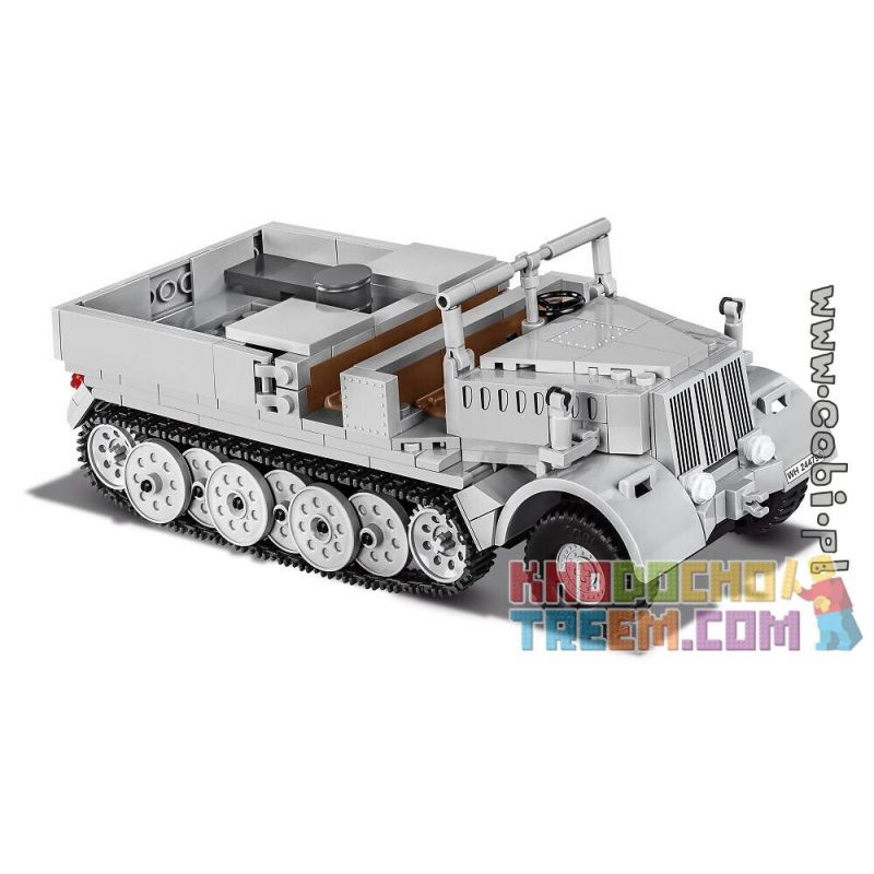 COBI 2522 non  XE BÁN TẢI SDKFZ 9 bộ đồ chơi xếp lắp ráp ghép mô hình Military Army SD.KFZ 9 FAMO Quân Sự Bộ Đội 412 khối
