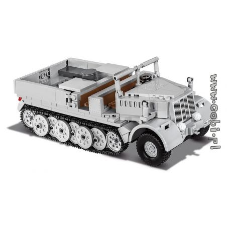 COBI 2522 non  XE BÁN TẢI SDKFZ 9 bộ đồ chơi xếp lắp ráp ghép mô hình Military Army SD.KFZ 9 FAMO Quân Sự Bộ Đội 412 khối