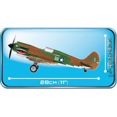 COBI 5706 MEGA BLOKS 9051 non  CRYMS. bộ đồ chơi xếp lắp ráp ghép mô hình Military Army CURTISS P-40E WARHAWK Quân Sự Bộ Đội 272 khối