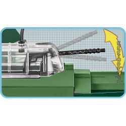 COBI 5705 non  MÁY BAY NÉM BOM BỔ NHÀO JUNKERS 87B STUKA bộ đồ chơi xếp lắp ráp ghép mô hình Military Army Quân Sự Bộ Đội 370 khối