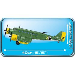 COBI 5710 non  MÁY BAY VẬN TẢI JUNKERS 52 3M bộ đồ chơi xếp lắp ráp ghép mô hình Military Army JUNKERS JU52/3M Quân Sự Bộ Đội 548 khối