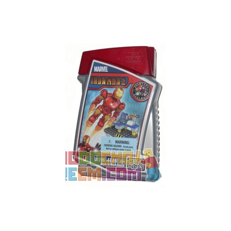 MEGA BLOKS 91206 non  BÀN LÀM VIỆC MARK bộ đồ chơi xếp lắp ráp ghép mô hình Movie & Game MARK VI WORKBENCH Phim Và Trò Chơi 41 khối