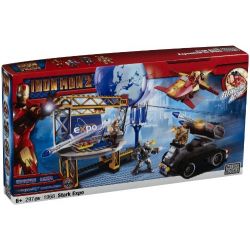 MEGA BLOKS 1968 non  STARKEA. bộ đồ chơi xếp lắp ráp ghép mô hình Movie & Game STARK EXPO Phim Và Trò Chơi 297 khối