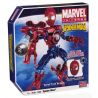 MEGA BLOKS 2086 non  NGƯỜI NHỆN SIÊU ANH HÙNG bộ đồ chơi xếp lắp ráp ghép mô hình Spider-Man SPIDER-MAN SUPER TECH HERO 36 khối