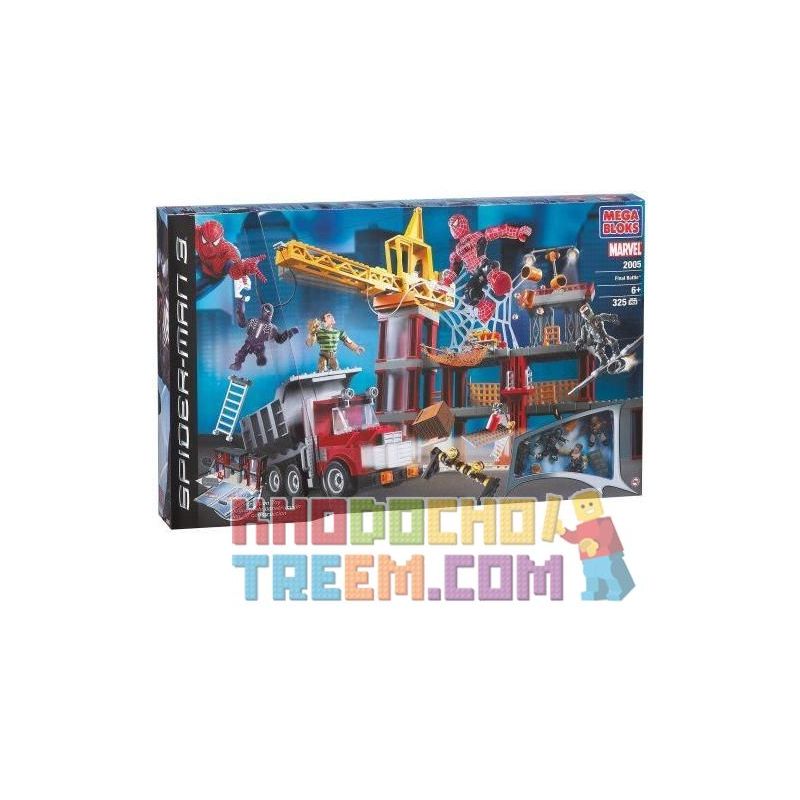 MEGA BLOKS 2005 non  TRẬN CHIẾN CUỐI CÙNG bộ đồ chơi xếp lắp ráp ghép mô hình Movie & Game FINAL BATTLE Phim Và Trò Chơi 285 khối