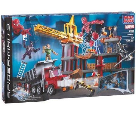 MEGA BLOKS 2005 non  TRẬN CHIẾN CUỐI CÙNG bộ đồ chơi xếp lắp ráp ghép mô hình Movie & Game FINAL BATTLE Phim Và Trò Chơi 285 khối