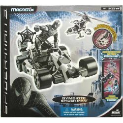 MEGA BLOKS 1997 non  NGƯỜI NHỆN TRUYỆN TRANH bộ đồ chơi xếp lắp ráp ghép mô hình Spider-Man SYMBIOTE SPIDER-MAN 275 khối