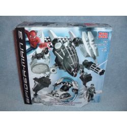 MEGA BLOKS 1927 non  HÀI HƯỚC NGƯỜI NHỆN SIÊU ANH HÙNG bộ đồ chơi xếp lắp ráp ghép mô hình Spider-Man SYMBIOTE SPIDER-MAN SUPER TECH HERO 85 khối