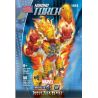 MEGA BLOKS 1918 non  NGỌN LỬA CON NGƯỜI bộ đồ chơi xếp lắp ráp ghép mô hình Movie & Game HUMAN TORCH TECH-BOT Phim Và Trò Chơi 50 khối