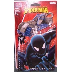 MEGA BLOKS 1945 non  NGƯỜI NHỆN TRUYỆN TRANH bộ đồ chơi xếp lắp ráp ghép mô hình Spider-Man SYMBIOTE SPIDER-MAN 60 khối