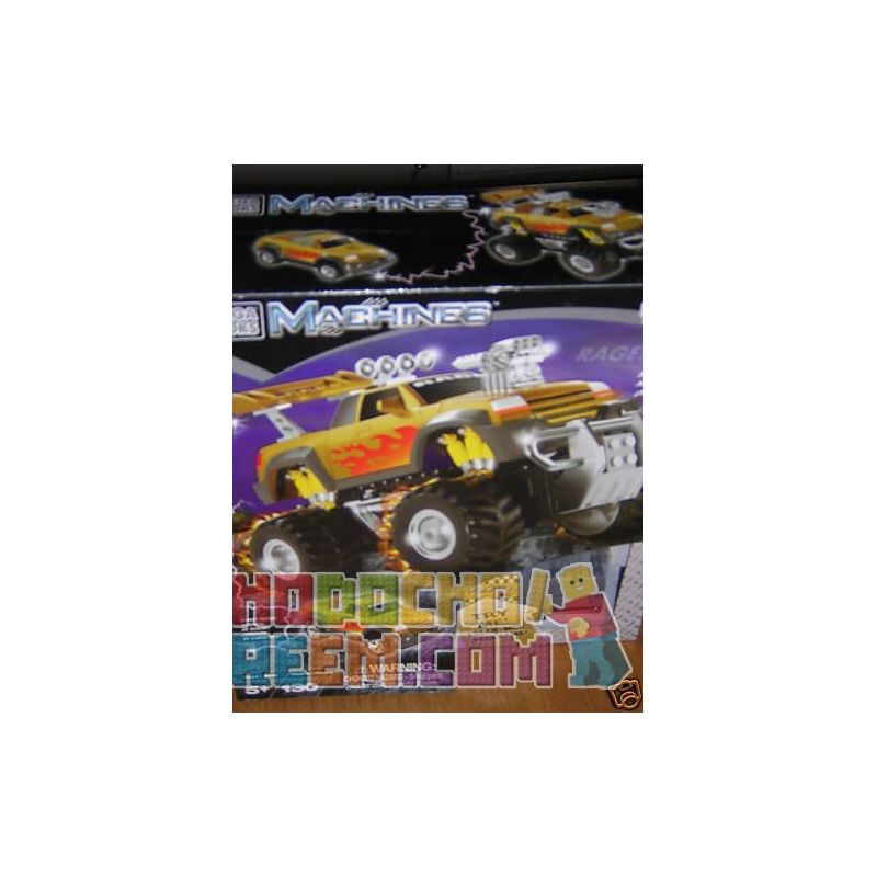 MEGA BLOKS 9261 non  CƠN THỊNH NỘ bộ đồ chơi xếp lắp ráp ghép mô hình RAGE 130 khối