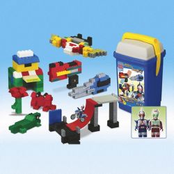 MEGA BLOKS 4171 non  DÒNG KAMEN RIDER BUCKET BASIC BUILDER bộ đồ chơi xếp lắp ráp ghép mô hình KAMEN RIDER BLADE BUCKET BASIC BUILDER SERIES Khối Cơ Bản