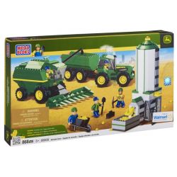 MEGA BLOKS 80808 non  ĐỘI THU HOẠCH bộ đồ chơi xếp lắp ráp ghép mô hình City HARVEST CREW Thành Phố 868 khối