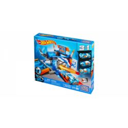 MEGA BLOKS CNF44 non  CAR WASH ATTACK ™ bộ đồ chơi xếp lắp ráp ghép mô hình Mini Racing Pacemaker CAR WASH ATTACK™ Đua Xe Mini 177 khối