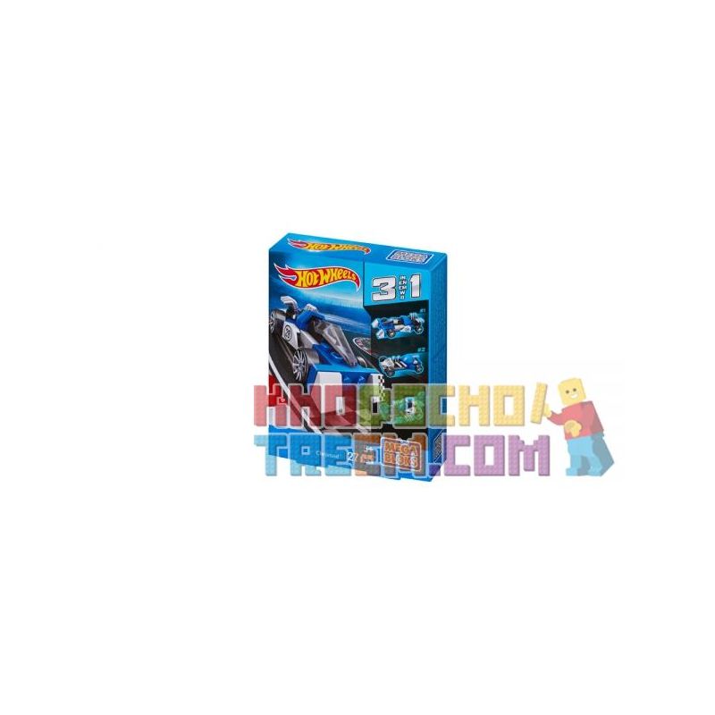 MEGA BLOKS CNF34 non  CHROMAD ™ bộ đồ chơi xếp lắp ráp ghép mô hình Mini Racing Pacemaker CHROMAD™ Đua Xe Mini 27 khối