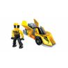 MEGA BLOKS CND10 non  TỐC ĐỘ ĐƯỜNG PHỐ bộ đồ chơi xếp lắp ráp ghép mô hình Mini Racing Pacemaker STREET SPEEDER Đua Xe Mini 18 khối