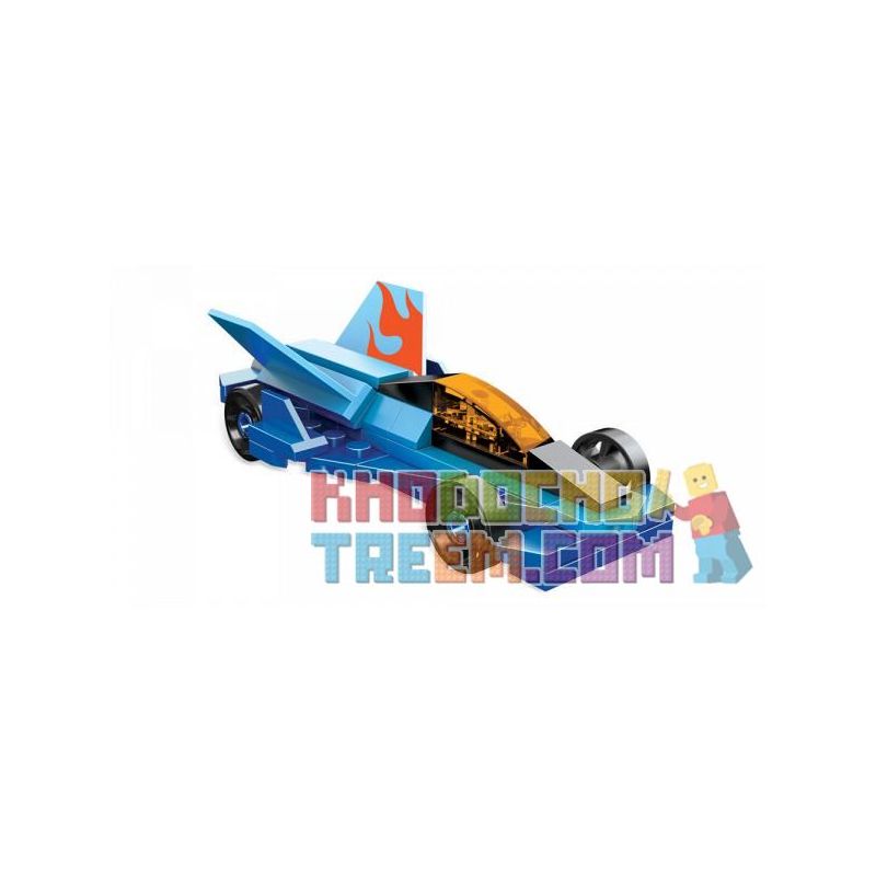MEGA BLOKS CND05 non  CLOUD CUTTER ™ bộ đồ chơi xếp lắp ráp ghép mô hình Mini Racing Pacemaker CLOUD CUTTER™ Đua Xe Mini 43 khối