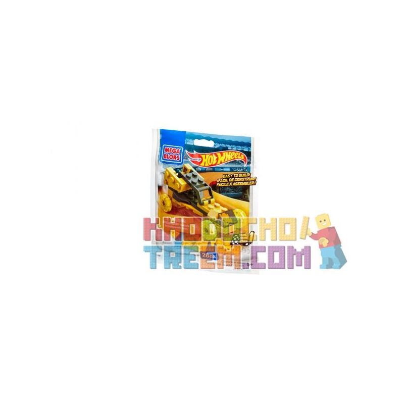 MEGA BLOKS 91767 non  CORKSCREW BUGGY. bộ đồ chơi xếp lắp ráp ghép mô hình Mini Racing Pacemaker Đua Xe Mini 28 khối