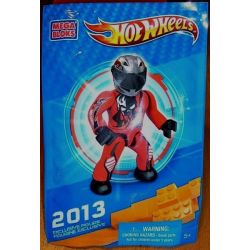 MEGA BLOKS 99692 non  NGƯỜI ĐỘC QUYỀN 2013 (HOẠT HÌNH SAN DIEGO 2013) bộ đồ chơi xếp lắp ráp ghép mô hình Mini Racing Pacemaker HOT WHEEL 2013 EXCLUSIVE FIGURE (SAN DIEGO COMIC CON 2013) Đua Xe Mini