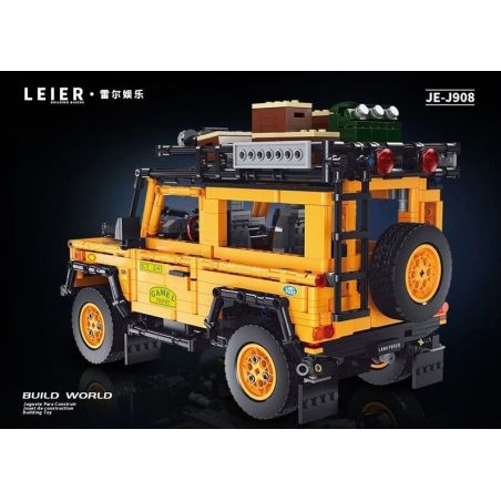 SHENZHEN RAEL ENTERTAINMENT LE-J908 J908 LEJ908 non  LUJI GUARD. bộ đồ chơi xếp lắp ráp ghép mô hình  LANDROVER DEFENDER Kỹ Thuật Công Nghệ Cao Mô Hình Phương Tiện 2126 khối