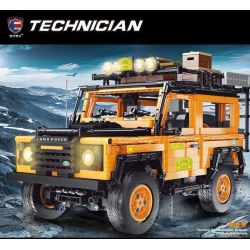 SHENZHEN RAEL ENTERTAINMENT LE-J908 J908 LEJ908 non  LUJI GUARD. bộ đồ chơi xếp lắp ráp ghép mô hình  LANDROVER DEFENDER Kỹ Thuật Công Nghệ Cao Mô Hình Phương Tiện 2126 khối