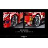 SHENZHEN RAEL ENTERTAINMENT 50026 non  XE THỂ THAO FERRARI 488 MÀU ĐỎ bộ đồ chơi xếp lắp ráp ghép mô hình  Kỹ Thuật Công Nghệ Cao Mô Hình Phương Tiện 1247 khối