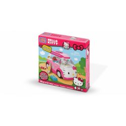 MEGA BLOKS 10934 non  NGƯỜI CẮM TRẠI bộ đồ chơi xếp lắp ráp ghép mô hình Hello Kitty CAMPER 75 khối