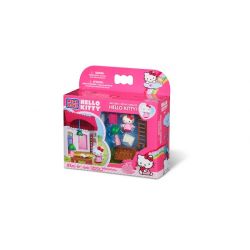 MEGA BLOKS 10891 non  THƯ VIỆN bộ đồ chơi xếp lắp ráp ghép mô hình Hello Kitty LIBRARY 21 khối