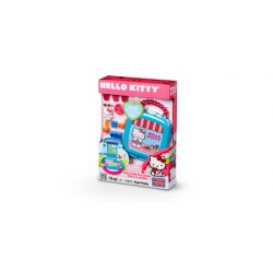 MEGA BLOKS 10875 non  TIỆC BỂ BƠI bộ đồ chơi xếp lắp ráp ghép mô hình Hello Kitty POOL PARTY 19 khối
