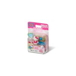 MEGA BLOKS 10871 non  THỂ DỤC bộ đồ chơi xếp lắp ráp ghép mô hình Hello Kitty GYMNASTICS 7 khối