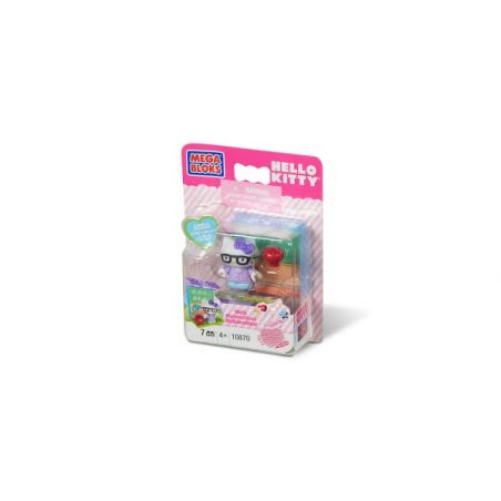 MEGA BLOKS 10870 non  TOÁN HỌC bộ đồ chơi xếp lắp ráp ghép mô hình Hello Kitty MATH 7 khối