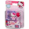 MEGA BLOKS 10814 non  SINH NHẬT bộ đồ chơi xếp lắp ráp ghép mô hình Hello Kitty BIRTHDAY 7 khối