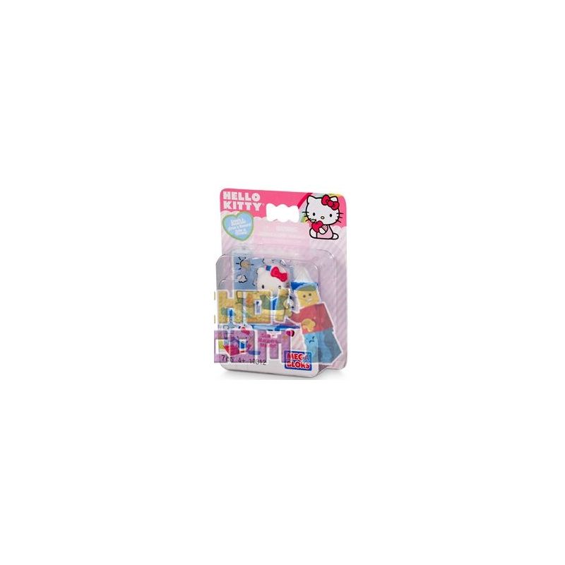 MEGA BLOKS 10812 non  THỦY THỦ bộ đồ chơi xếp lắp ráp ghép mô hình Hello Kitty SAILOR 7 khối