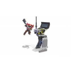 MEGA BLOKS FVK30 non  XÁC MÁY BAY RADAR bộ đồ chơi xếp lắp ráp ghép mô hình Computer Games MISSION RADAR WRECKAGE Trò Chơi 130 khối