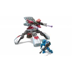 MEGA BLOKS FVK29 non  GỠ XUỐNG THÁP PHÁO BỊ TRỤC XUẤT bộ đồ chơi xếp lắp ráp ghép mô hình Computer Games MISSION BANISHED TURRET TAKEDOWN Trò Chơi 123 khối