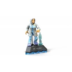 MEGA BLOKS FVK25 non  TIẾN SĨ HALSEY bộ đồ chơi xếp lắp ráp ghép mô hình Computer Games DR. HALSEY Trò Chơi 18 khối