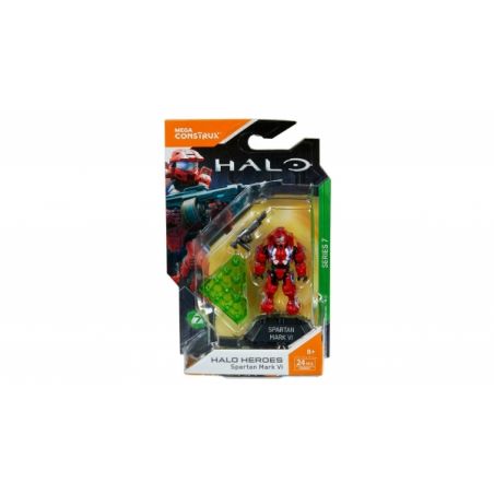 MEGA BLOKS FMM80 non  SPARTA MARK VI bộ đồ chơi xếp lắp ráp ghép mô hình Computer Games SPARTAN MARK VI Trò Chơi 24 khối