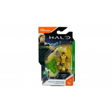 MEGA BLOKS FMM77 non  THUYỀN TRƯỞNG LASKY bộ đồ chơi xếp lắp ráp ghép mô hình Computer Games CAPTAIN LASKY Trò Chơi 21 khối