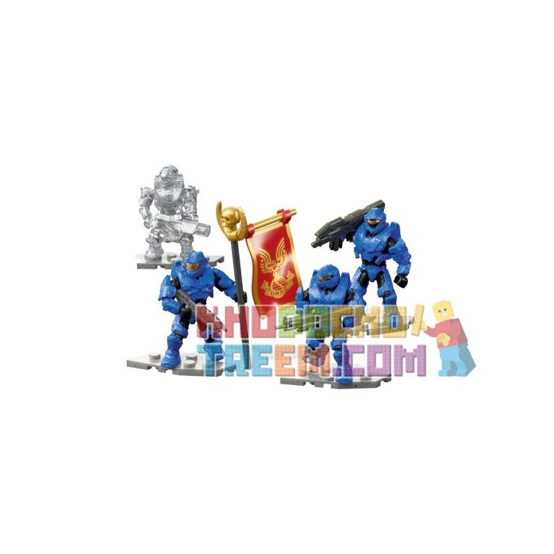 MEGA BLOKS FNR84 non  SPARTAN CTF BASK CRASHERS bộ đồ chơi xếp lắp ráp ghép mô hình Computer Games SPARTAN CTF BASE CRASHERS Trò Chơi 87 khối
