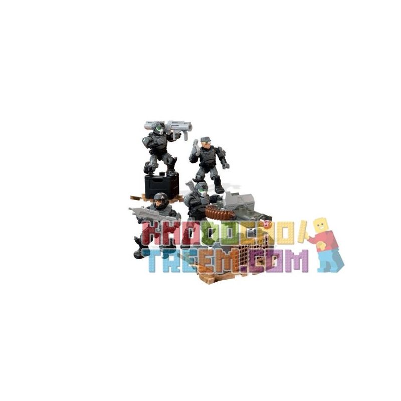 MEGA BLOKS FMM87 non  ONI COMMANDO. bộ đồ chơi xếp lắp ráp ghép mô hình Computer Games ONI STRIKE TEAM Trò Chơi 106 khối